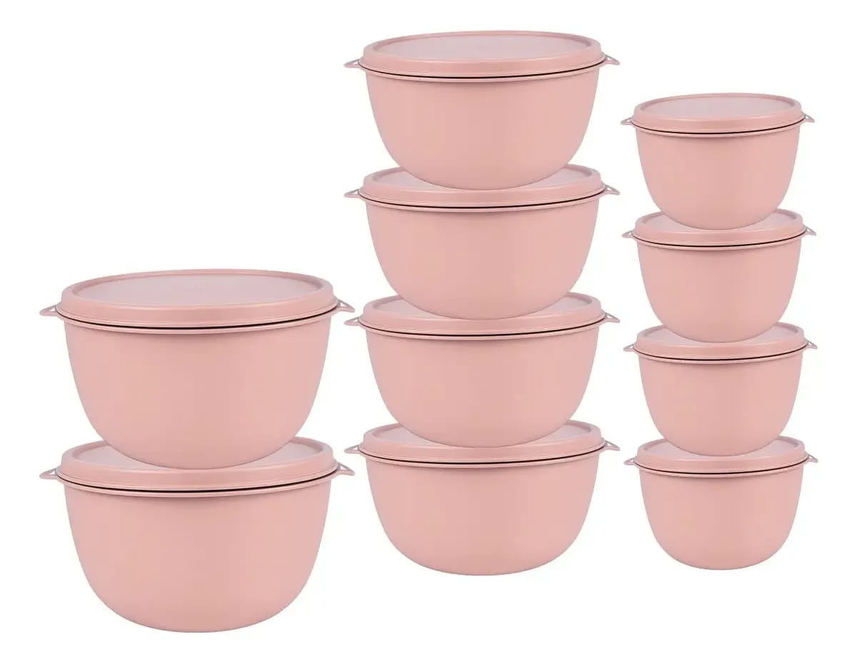 Kit Potes Plásticos 10 unidades - Imagem 4