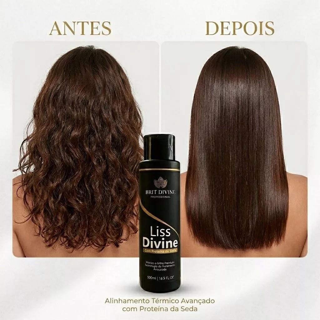 Progressiva Sem formol Orgânica Liss Divine - Imagem 7