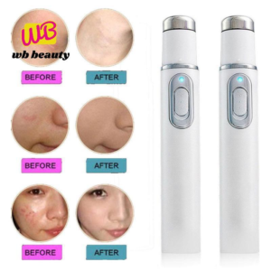 W-Beauty Caneta Facial de Luz Azul LED – Dispositivo de Cuidados com a Pele para Acne e Rugas
