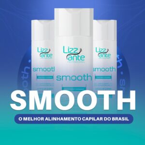 Progressiva Lizz ante Smooth 300ml e De 1 Litro Organica Alisamento Sem Formol para todos os tipos de cabelos