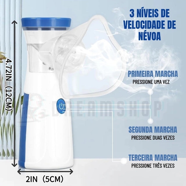 Inalador e Nebulizador Portátil Silencioso - Imagem 5