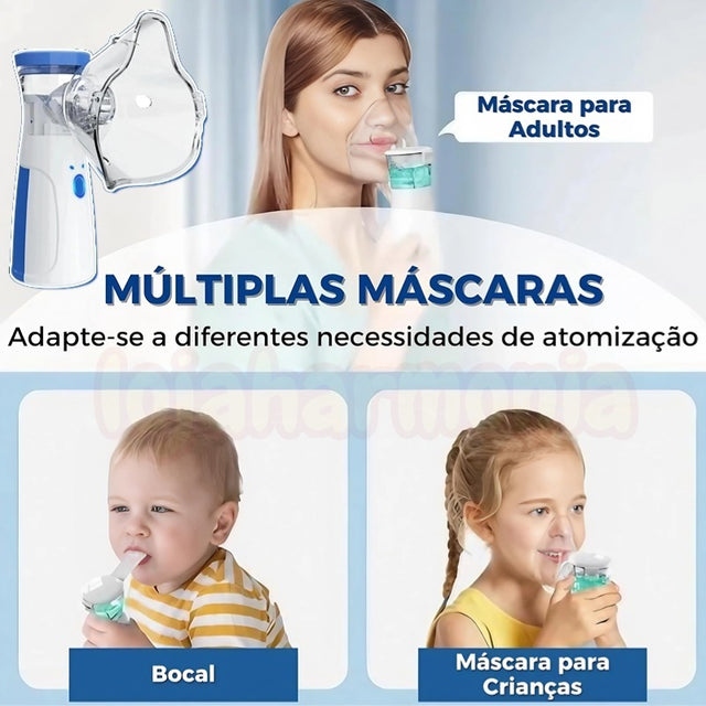 Inalador e Nebulizador Portátil Silencioso - Imagem 4
