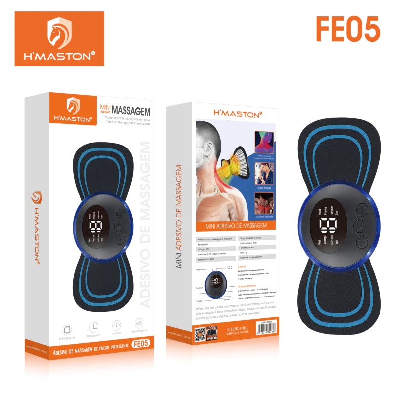 Promoção de Kit Massageador De Elétrico De Pescoço Portátil Massageador Cervical Lombar e Corpo - Imagem 8