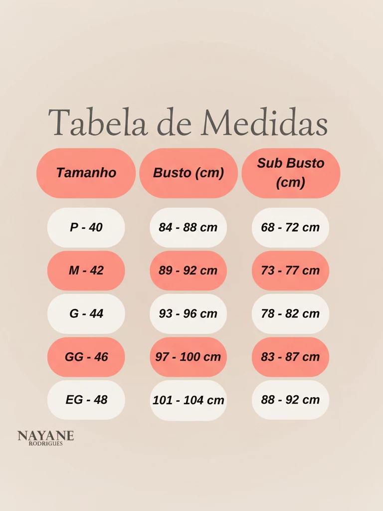 Sutiã Tomara Que Caia Nayane Rodrigues - Imagem 11
