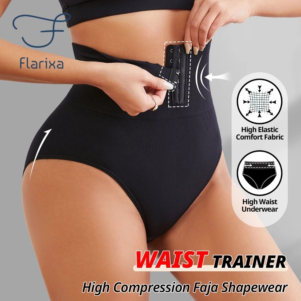 Calcinha Modeladora Flarixa Calcinha Sem Costura Fio Normal Body Modelador Shape Slim - Imagem 2