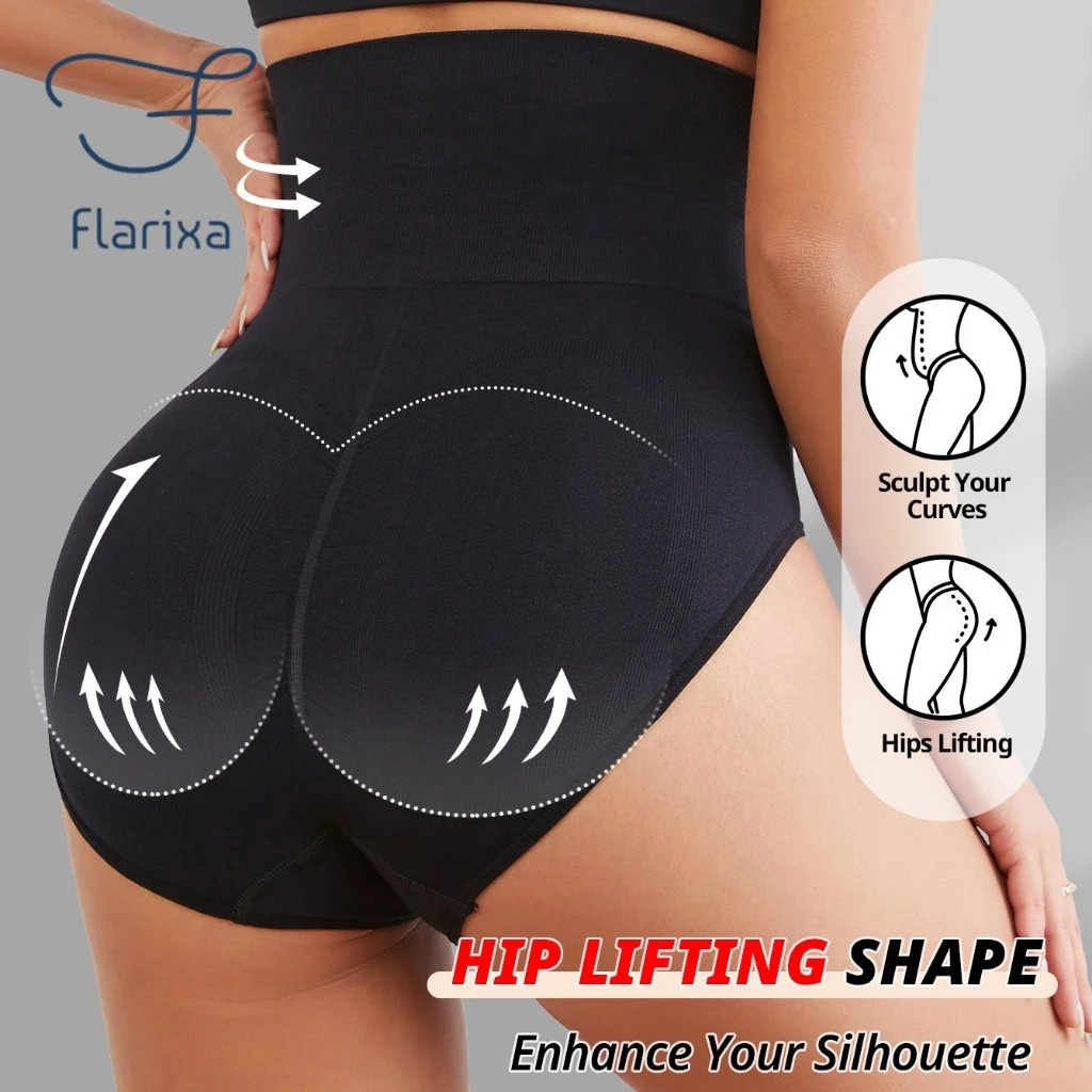 Calcinha Modeladora Flarixa Calcinha Sem Costura Fio Normal Body Modelador Shape Slim - Imagem 6