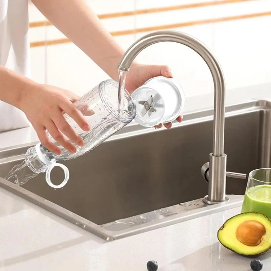 Mini Liquidificador Portatil De Shake Juice Cup + Cabo Usb - Imagem 10