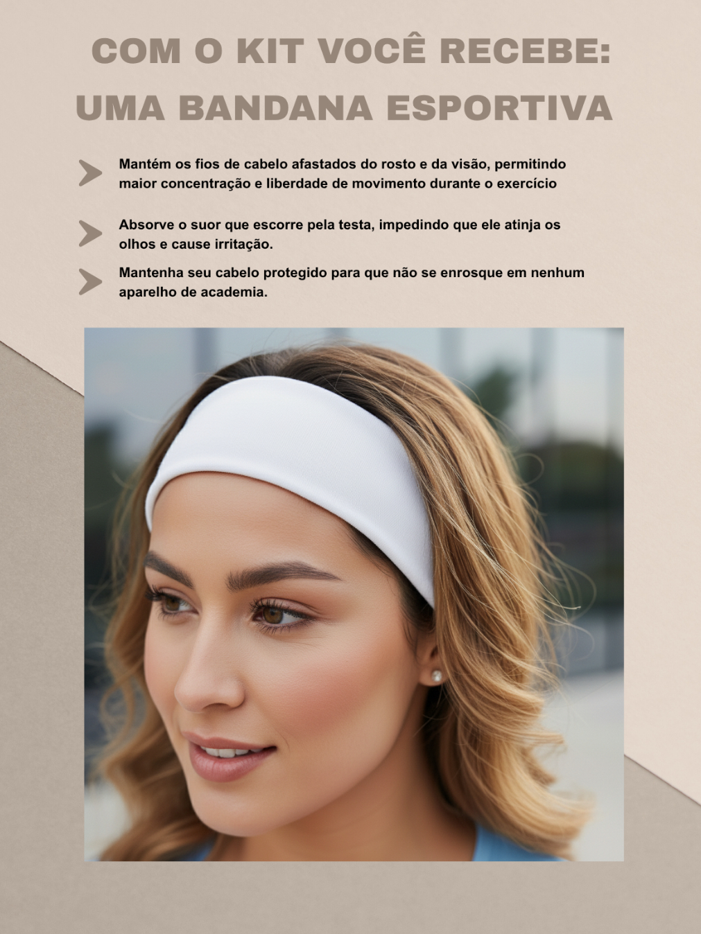 Kit 3 Camisetas Baby Look Femininas Fitness Dry Fit + Faixa de Cabelo – Academia, Corrida e Caminhada - Imagem 3