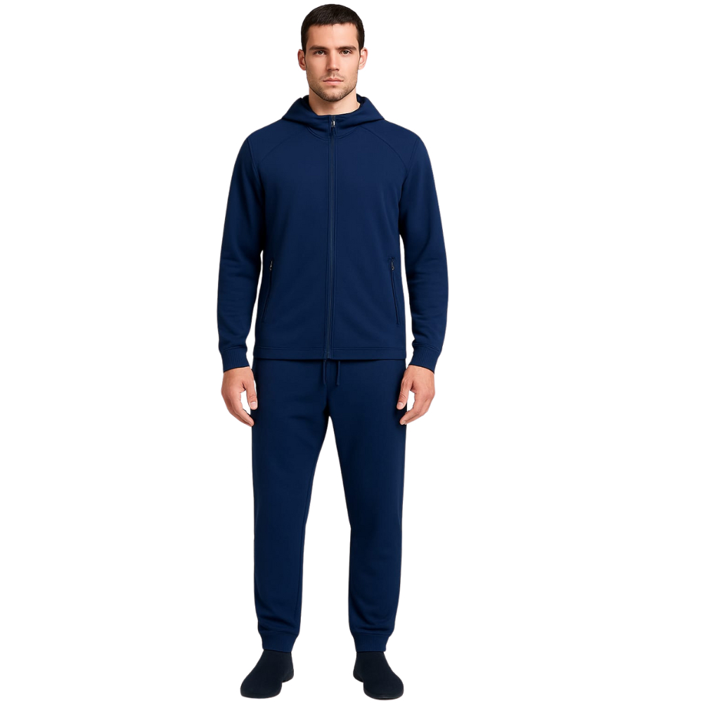 Conjunto Masculino Fitness Academia – Casaco com Capuz e Calça Jogger Slim Fit - Imagem 3