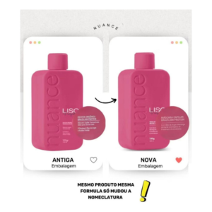Alinhamento Capilar Nuance Professional Progressiva Liso Perfeito 400g