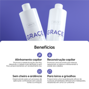 Progressiva Sem Formol Grace Enzimoteraphy Unique + Violet – Make Beauty Professional