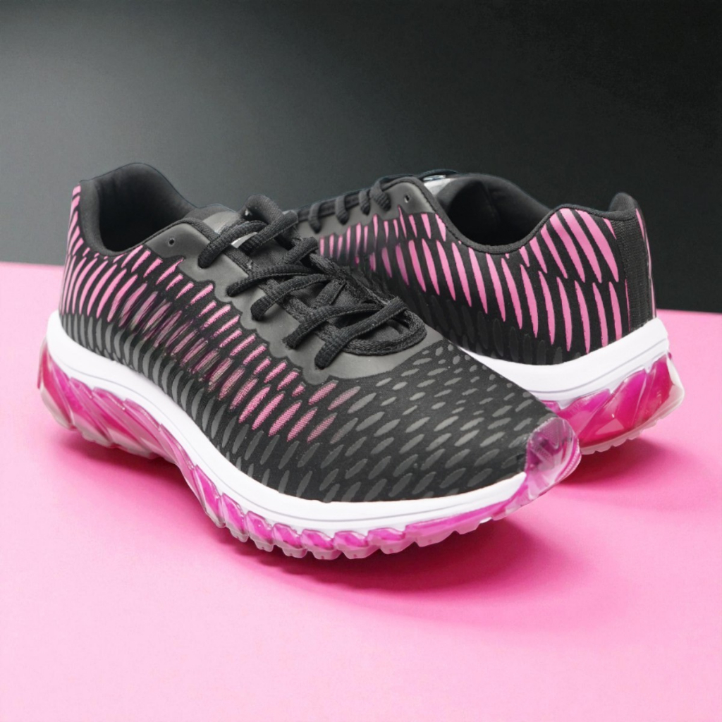 Tênis Feminino Academia Caminhada Corrida Leve Confortável Amortecedor Uso Diário Fitness 34-41 - Imagem 6