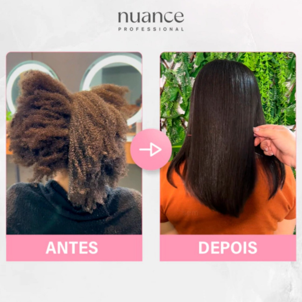 Alinhamento Capilar Nuance Professional Progressiva Liso Perfeito 400g - Imagem 7