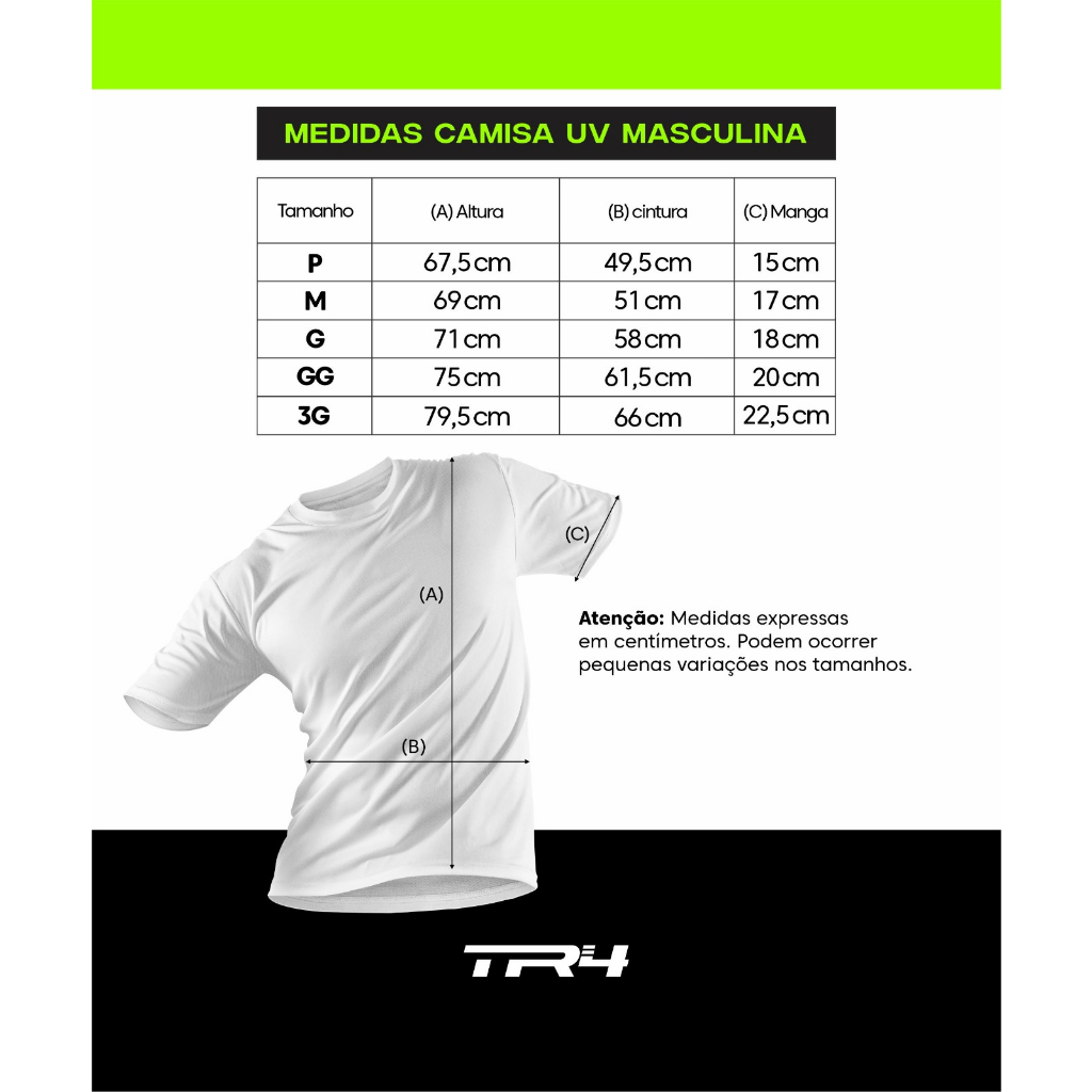 Kit 3 Camisas Masculinas Fitness com Proteção UV50+ – Manga Curta, Academia, Praia, Piscina e Esportes - Imagem 8