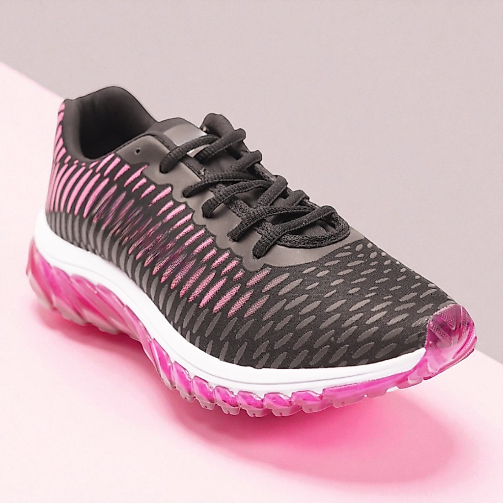 Tênis Feminino Academia Caminhada Corrida Leve Confortável Amortecedor Uso Diário Fitness 34-41 - Imagem 8