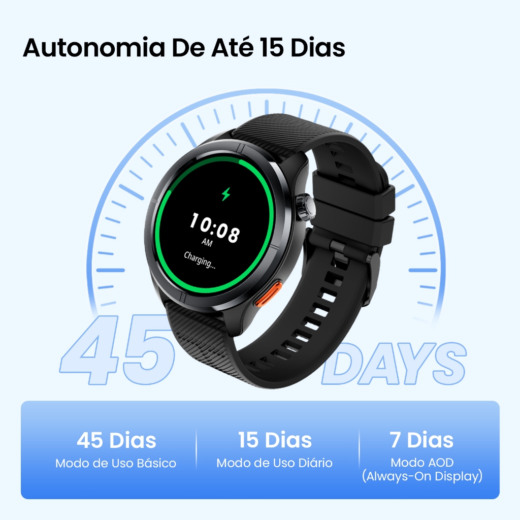 Haylou Solar Neo 2 Smartwatch Relogio Esporte Correndo Ritmo AMOLED AOD 1ATM Bluetooth 5.4 Masculino Feminino - Imagem 3