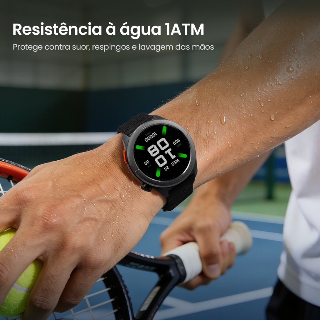 Haylou Solar Neo 2 Smartwatch Relogio Esporte Correndo Ritmo AMOLED AOD 1ATM Bluetooth 5.4 Masculino Feminino - Imagem 5