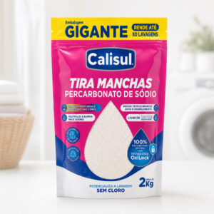 Percarbonato de Sódio 100% Puro Limpeza Em Geral Tira Manchas Roupas Brancas 500g/1kg /2kg